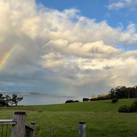 The Woolshed And Farmhouse Blue, Bruny Island Barnes Bay Exterior foto